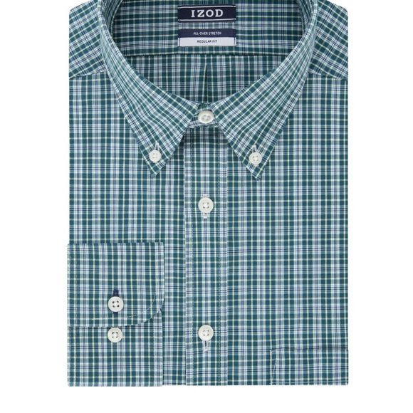 Izod Other - IZOD Regular Fit Check Print Dress Shirt